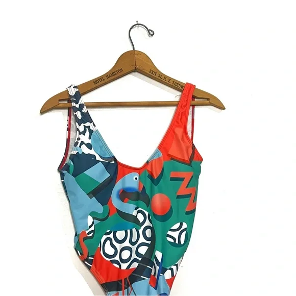 Abstract Bathing Suit - Picture 4 of 4
